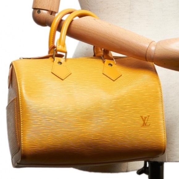 Louis Vuitton Speedy 25 Yellow Epi Leather - Picture 2 of 16